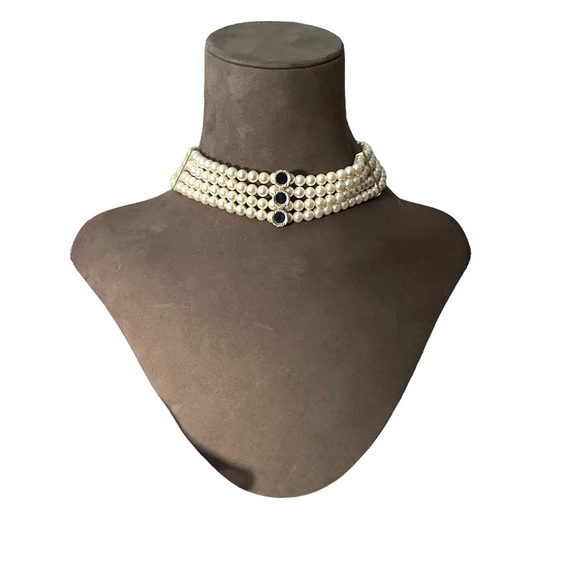 Dior Layered Pearl Choker - Picture 3 of 4